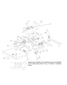 Electrical Assembly Kawasaki Diagram and Parts List for M60-KW (53AB5D8X150-25-HP)(2003) Cub Cadet Lawn Tractor